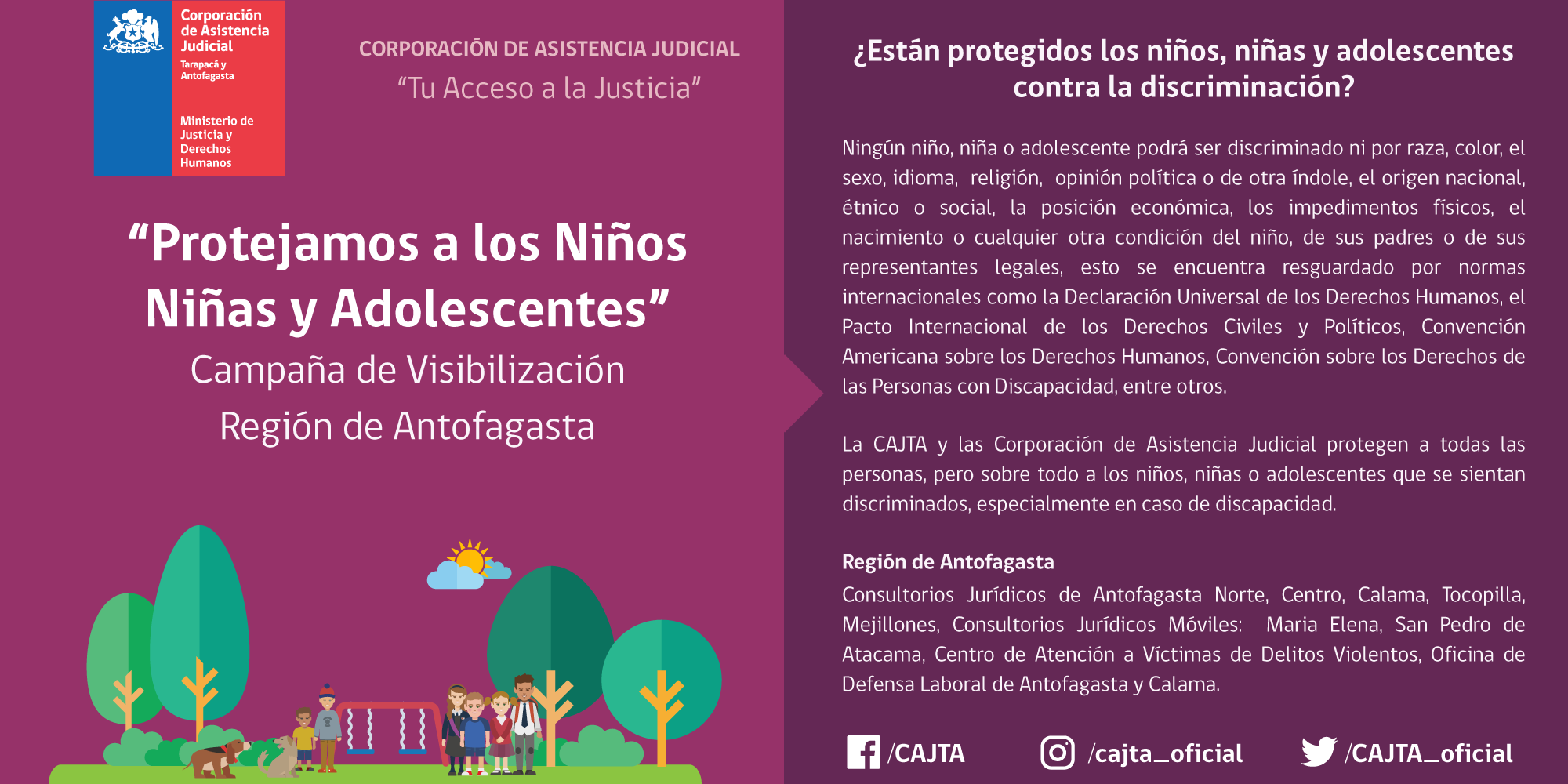 Campaña de Visibilización: Región de Antofagasta