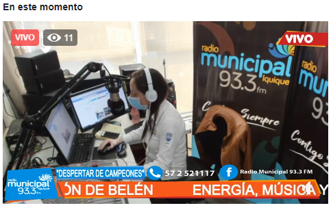 Oficina de Defensa Laboral de Tarapacá en Radio Municipal FM de Iquique 93.3
