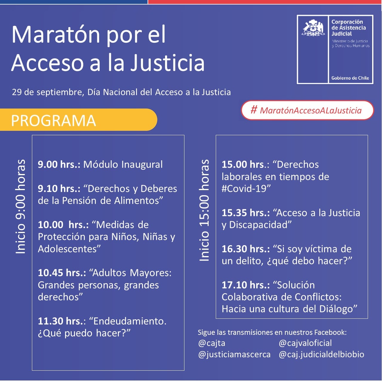 Maratón por el Acceso a la Justicia