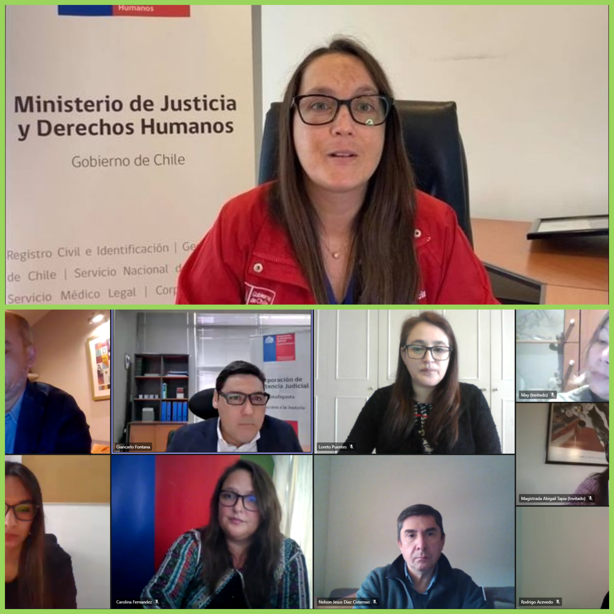 Herrramientas Tacnológicas son Evaluadas en Diálogos de Acceso a la Justicia en Región de Antofagasta