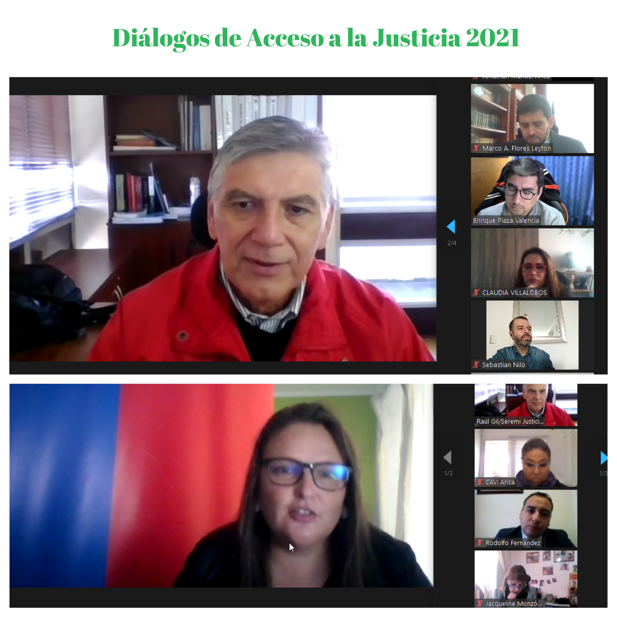 Arica y Parinacota lleva a cabo los Diálogos de Acceso a la Justicia