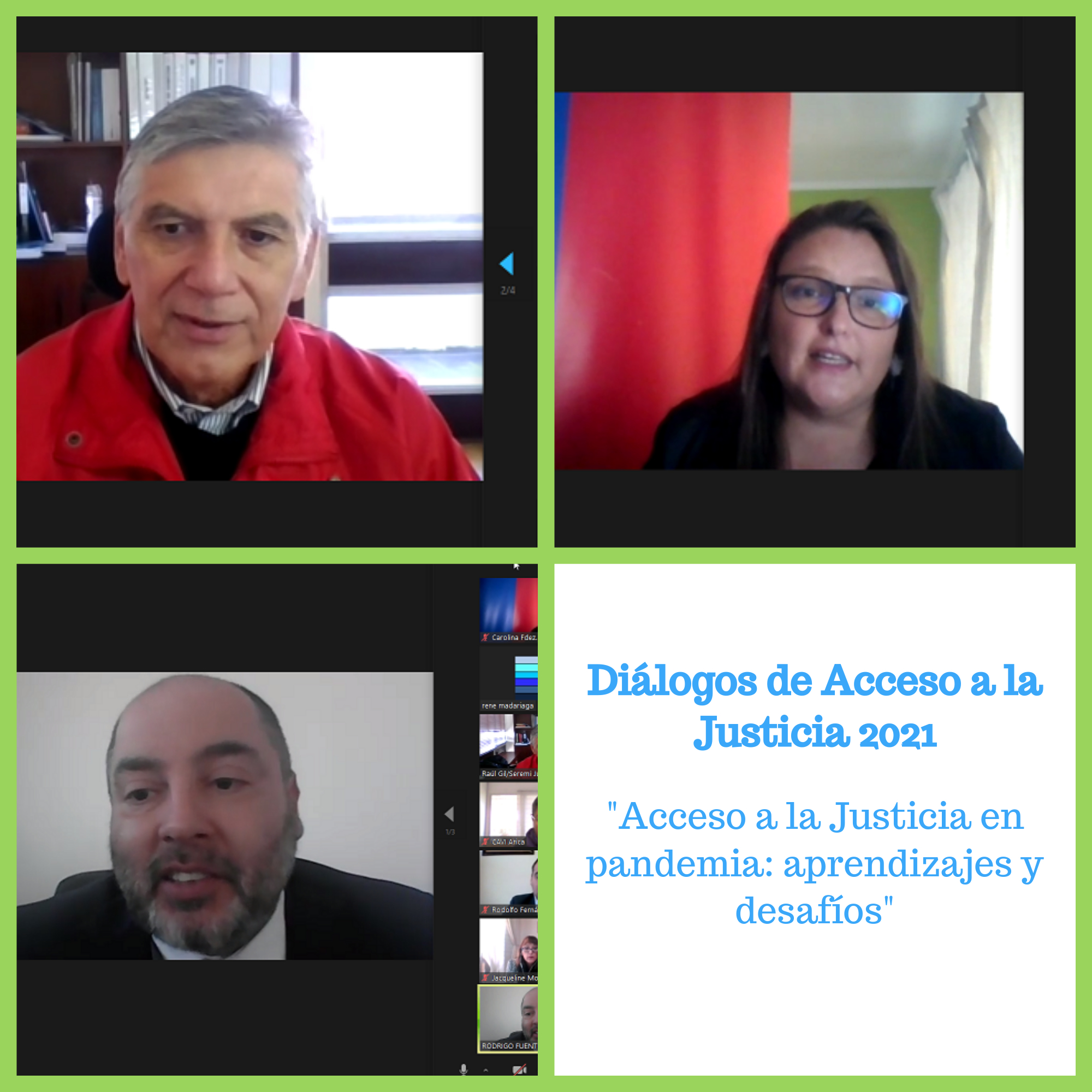 Diálogos de Acceso a la Justicia De Arica y Parinacota Acuerdan Aspectos Laborales y Comunicacionales