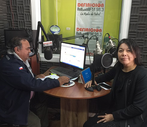 Radio Definición de Taltal entrevista a Psicóloga Coordinadora del CAVI Antofagasta