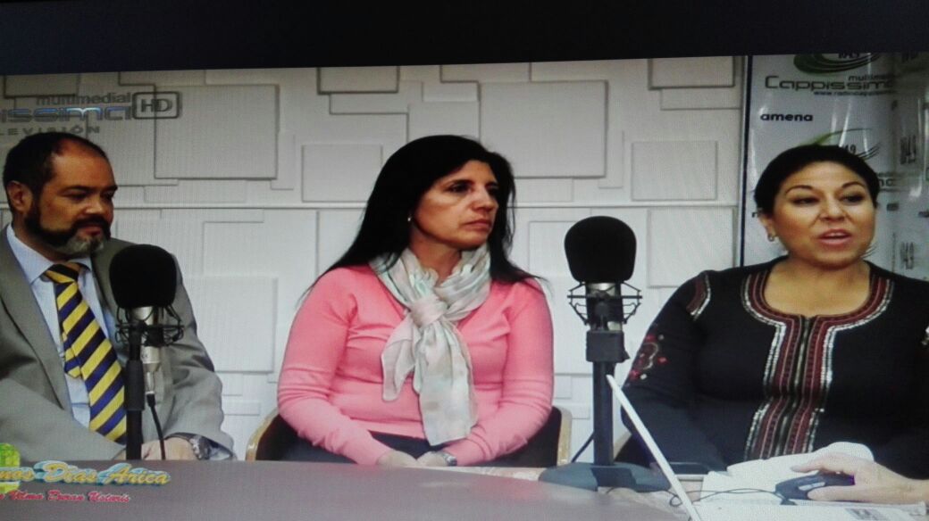 Para difundir la campaña “Prevengamos el abuso infantil” el CAVI de Arica y Parinacota visitó Radio Cappissima