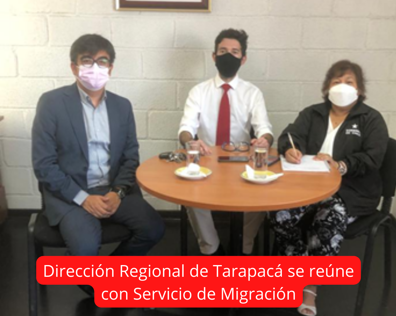 Director Regional de Tarapacá se Reúne con Servicio de Migración