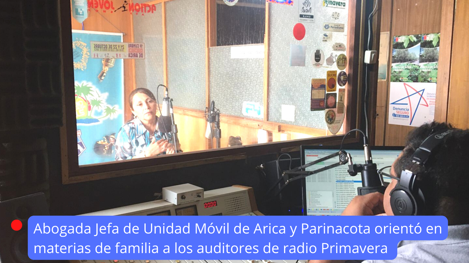 Abogada Jefa del Consultorio Móvil de Arica y Parinacota fue entrevistada en radio Primavera