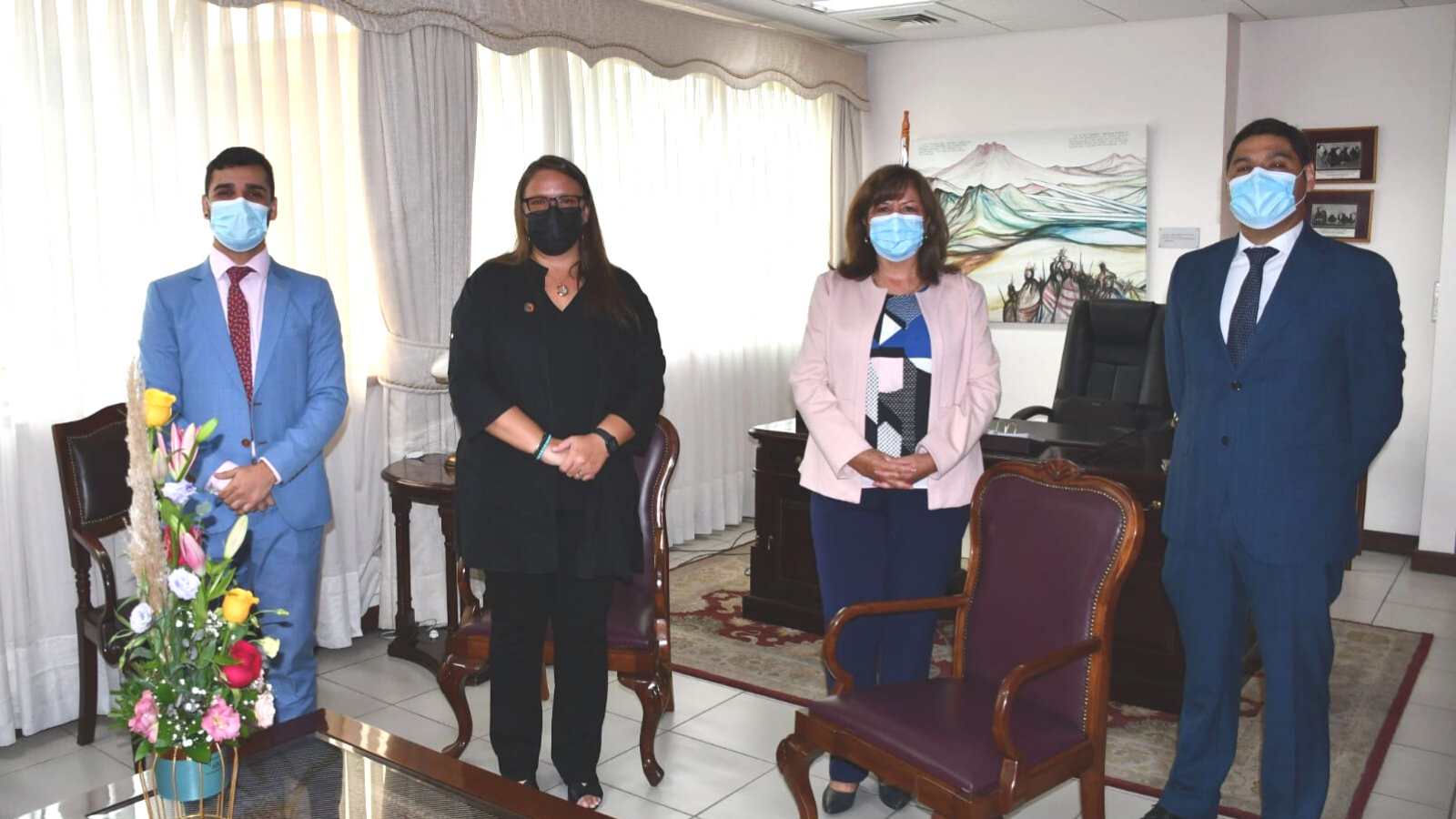 Visita protocolar a la Presidenta de la Corte de Apelaciones de Antofagasta