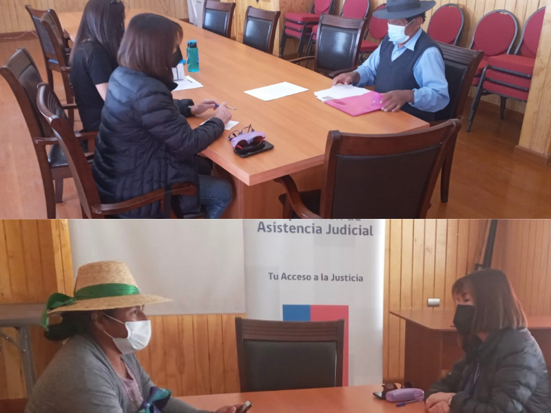 Consultorio Jurídico Móvil del Tamarugal, brinda atención en localidad de Camiña