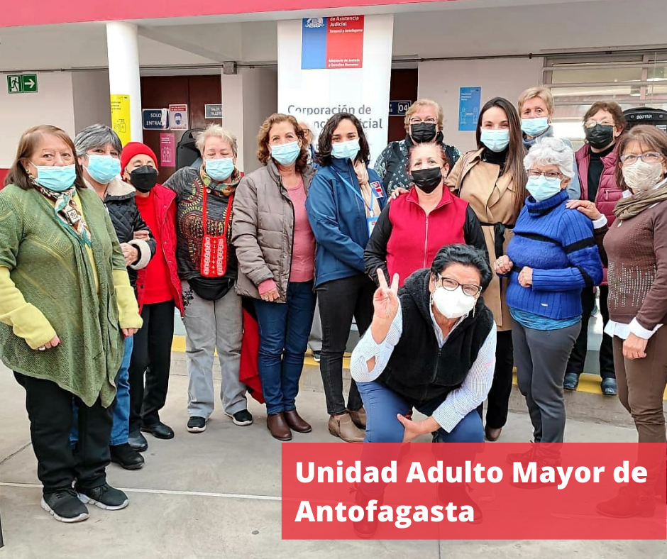 Unidad del Adulto Mayor de la CAJTA de Antofagasta, participó en una actividad recreacional