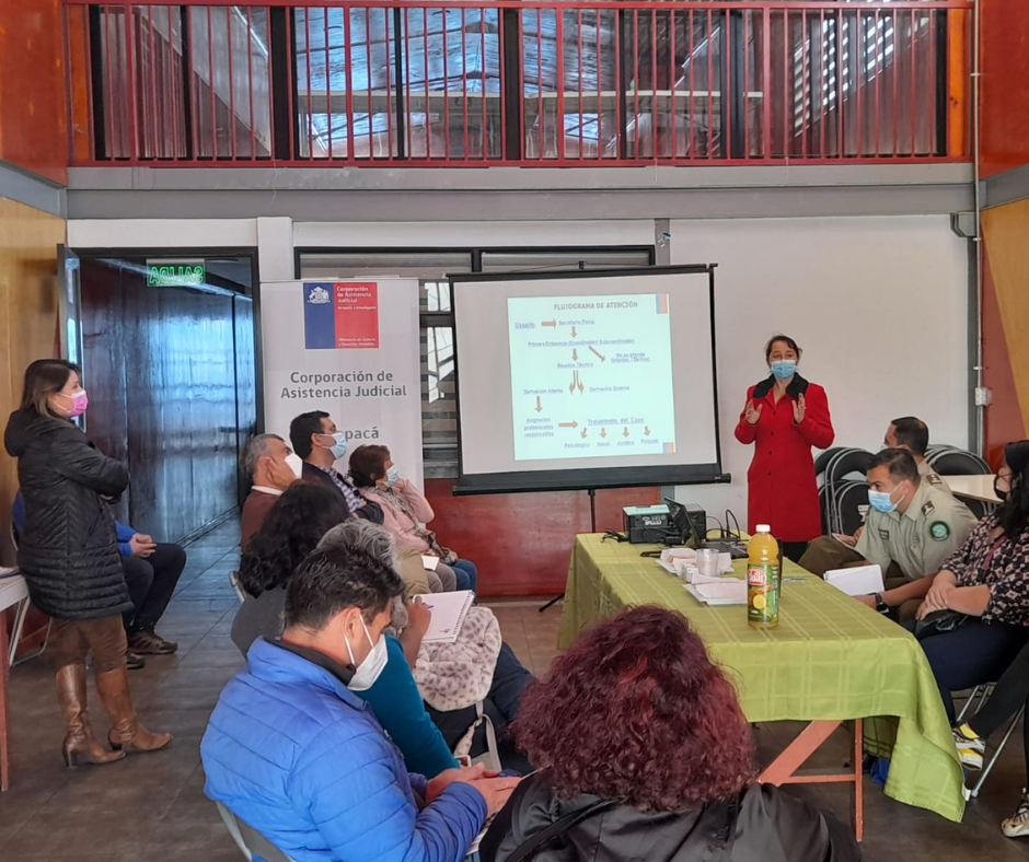 CAVI de Tarapacá participa en Mesa Territorial Norte del Programa Barrios Prioritarios