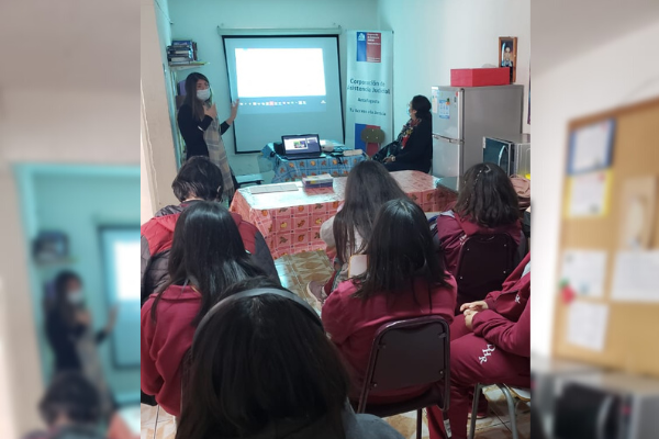 CAVI de la Región de Antofagasta, realizó el segundo taller sobre Grooming