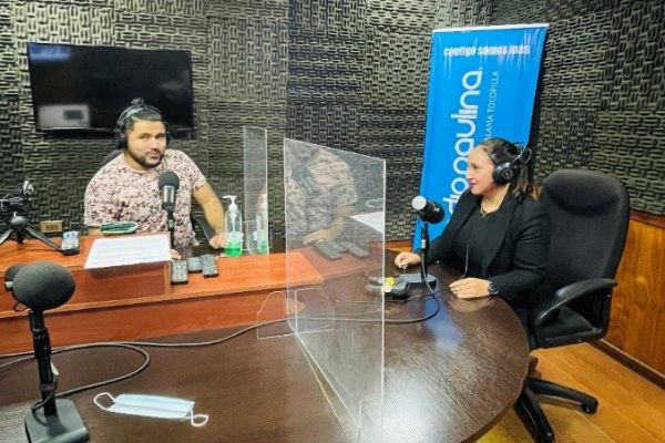 Abogada del convenio CAJTA-SENADIS de Tarapacá Radio Paulina de Iquique