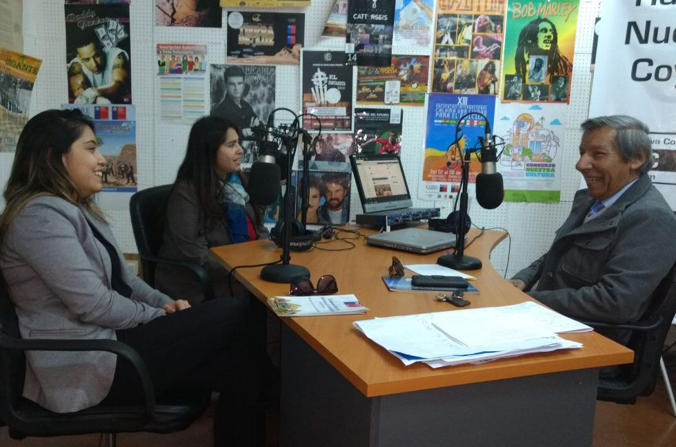 En Radio Nueva Coya difunden campaña "Llegando Hasta dónde Vives"