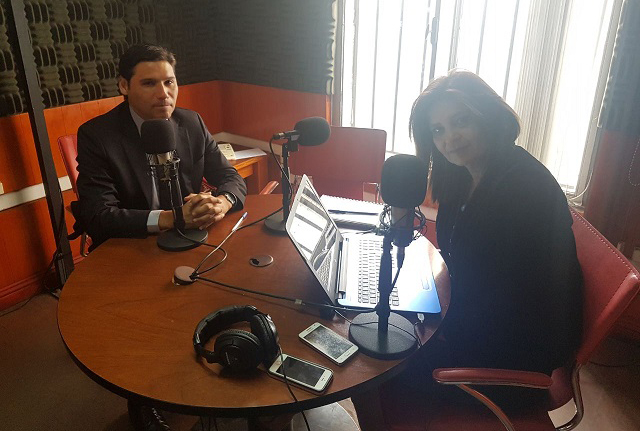 En radio Madero de Antofagasta Difunden Campaña" Llegando hasta dónde vives"