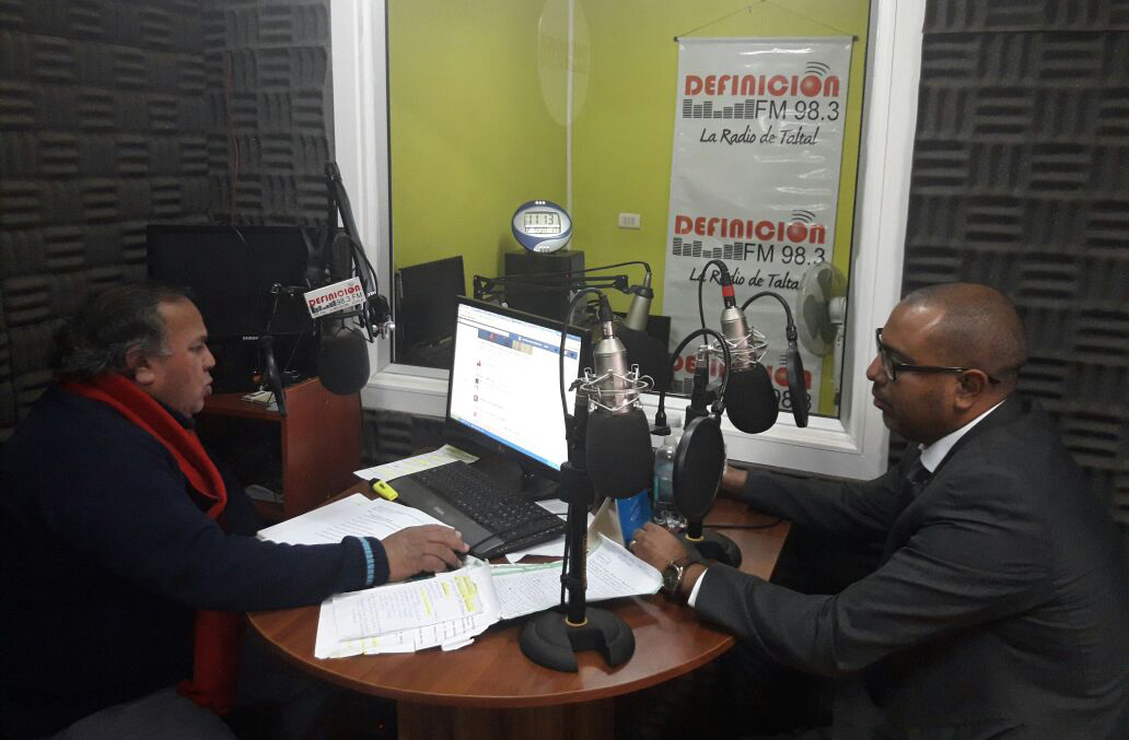 Abogado Daniel Aguirre Difunde en Radio Definición de Taltal Campaña “Llegando hasta dónde vives”