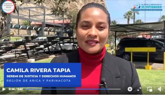 Seremi Justicia y Derechos Humanos de Arica y Parinacota, Camila Rivera Tapia