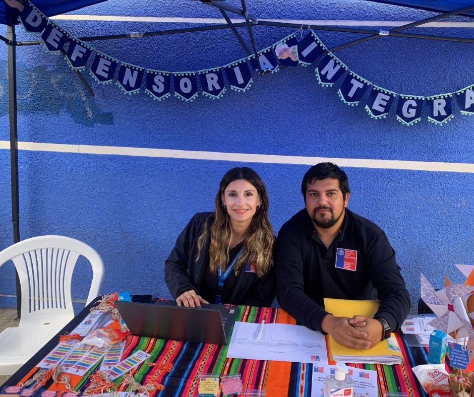 Unidad de Defensa Jurídica a Adulto Mayores de Arica y Parinacota, participó en una Feria de Servicios de UST