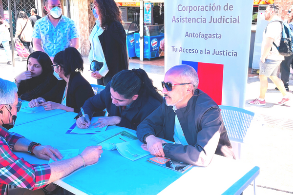 La ODL de Antofagasta, participó en el Gobierno en Terreno realizado en el sector de la plaza del mercado de Antofagasta