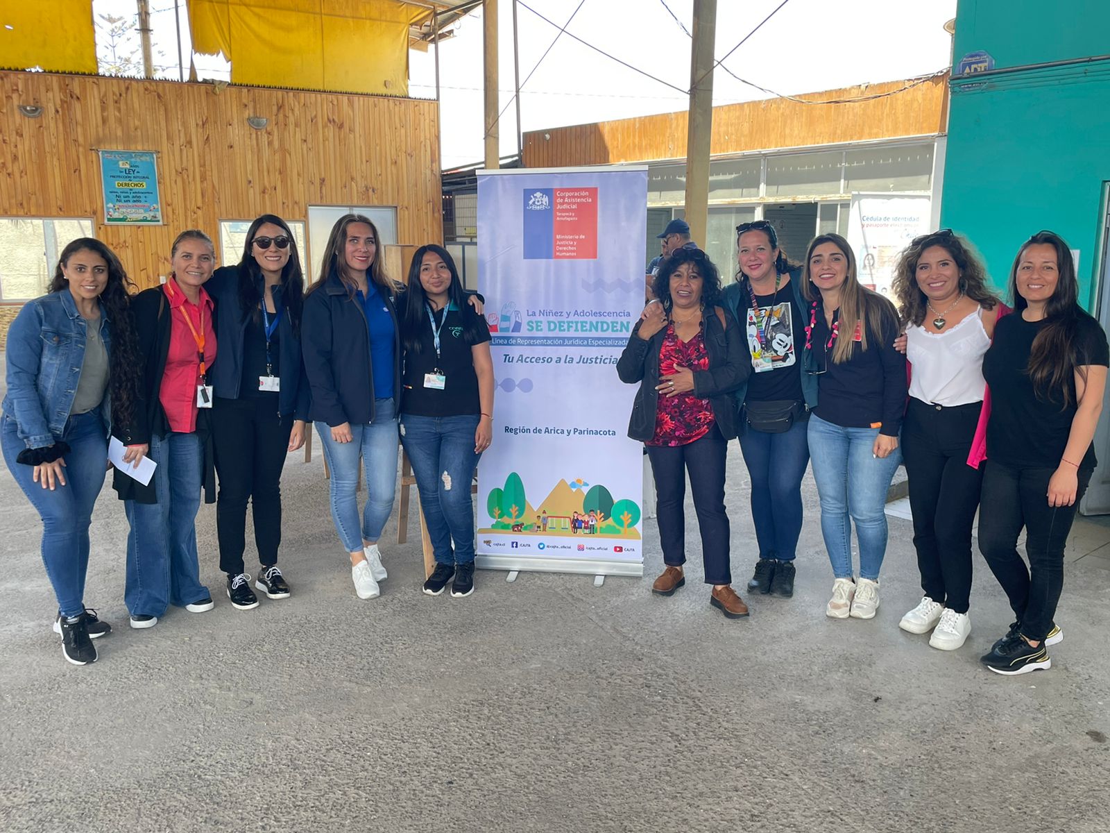 Unidad La Niñez y Adolescencia se Defienden de Arica y Parinacota, participaron en Gobierno en Terreno 