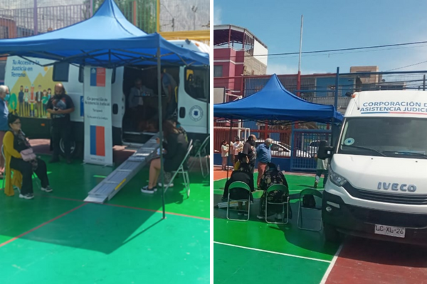 CAJTA participa en operativo vecinal de la Municipalidad de Iquique