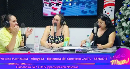 La Abogada del Convenio CAJTA-SENADIS, Victoria Fuenzalida Muñoz, participo como invitada en Radio Bravissima