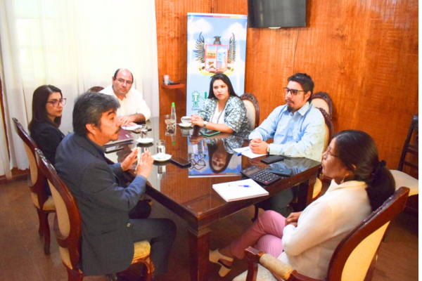 La CAJTA sostuvo reunión de trabajo con la Ilustre Municipalidad de Huara