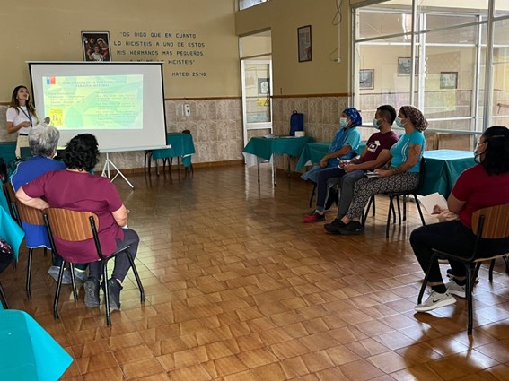 Unidad del Adulto Mayore de Arica y Parinacota realiza charla en Hogar Hermanitas de los Pobres de Maiquetía