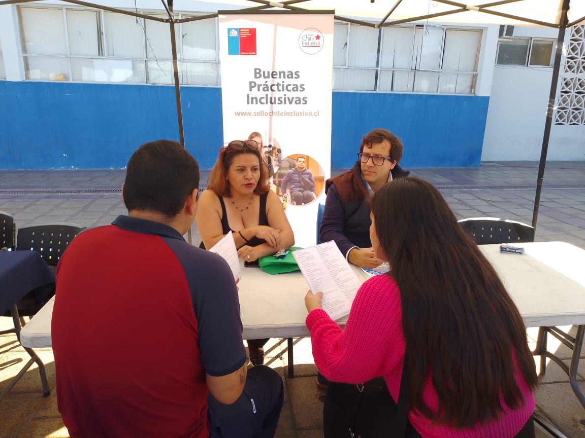 Convenio CAJTA- SENADIS participó en Plaza de Justicia en Taltal