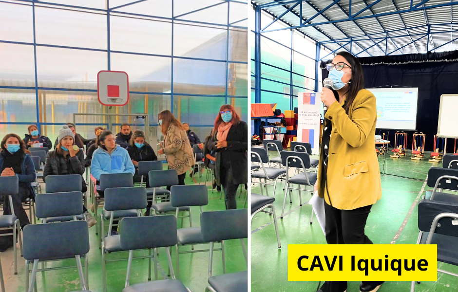 CAVI Iquique dicta taller de prevención en Escuela Especial de Lenguaje “Oasis de Saber” de Alto Hospicio