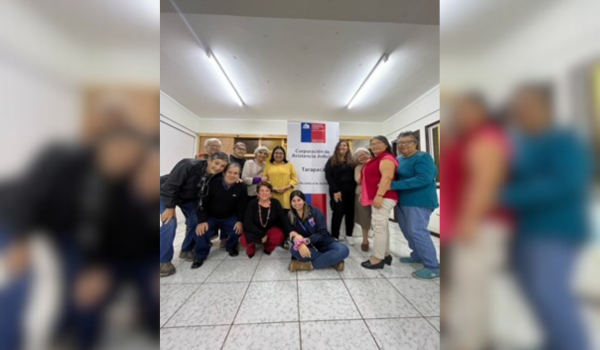 Club de Adulto mayor “Monte de Sion” de Iquique participa  en taller sobre violencia intrafamiliar