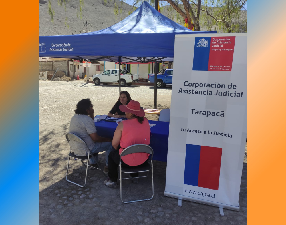 CAJTA participa en Plaza de Servicios en localidad de Tarapacá