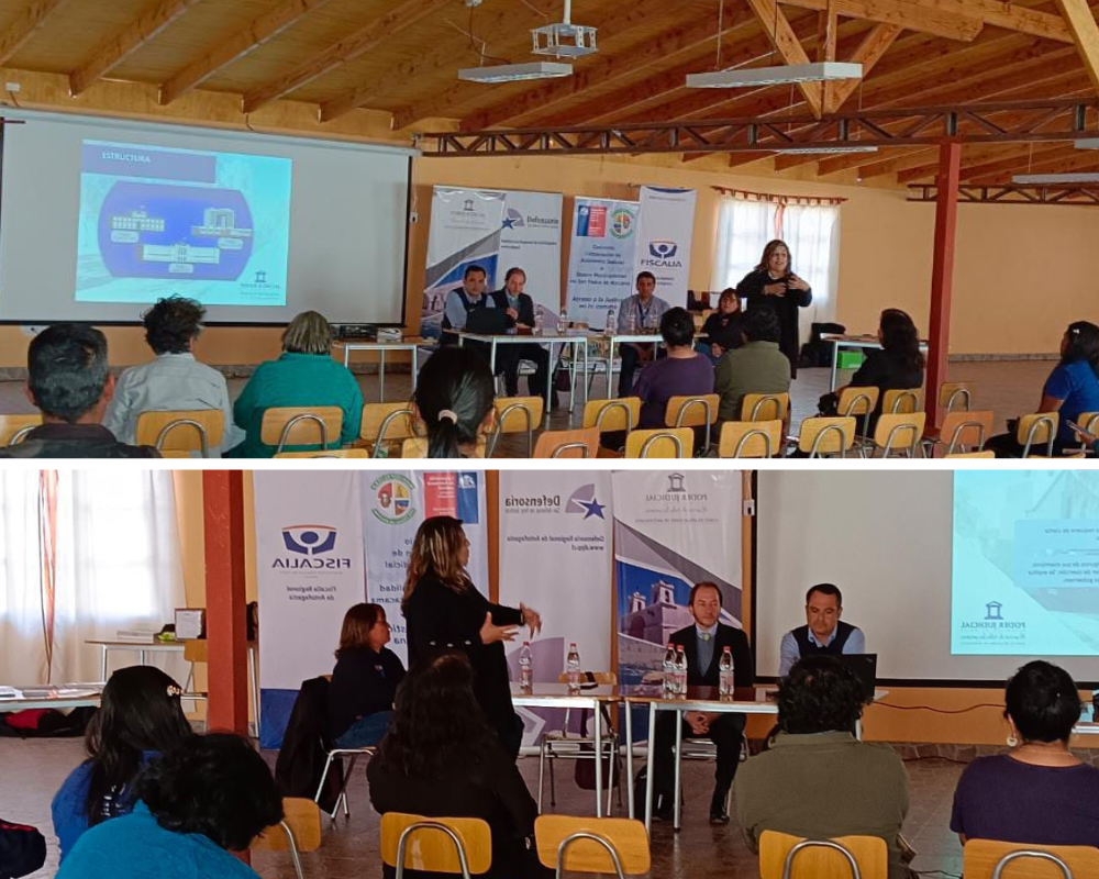 Consultorio Móvil del san Pedro de Atacama, participó en taller  “Acceso a la Justicia y Operadores del sistema”