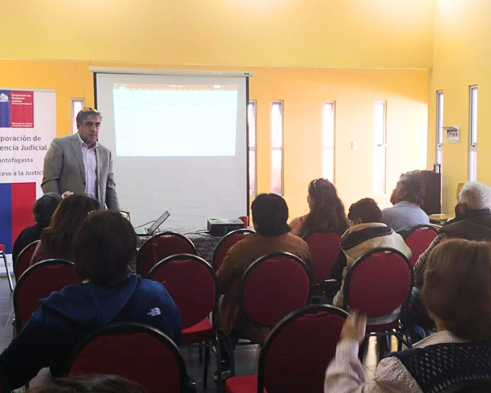 Consultorio Jurídico de Calama realizó un completo taller sobre “Herencia y Posesiones efectivas”