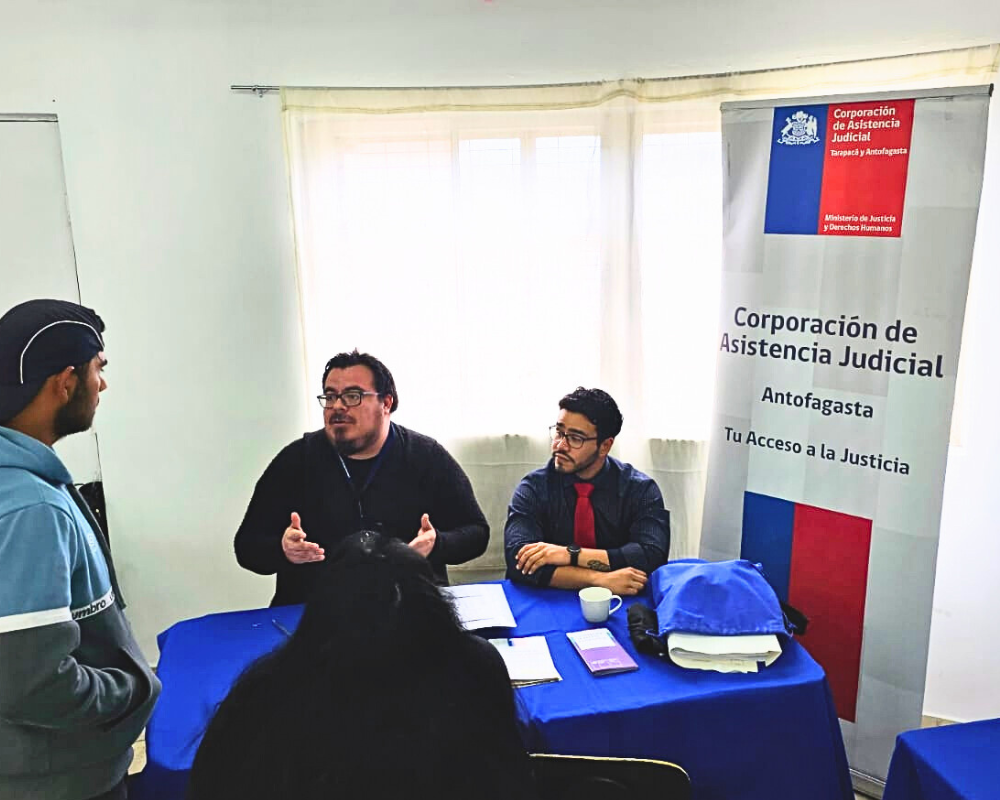 Consultorio jurídico Antofagasta Norte  brindó  en sector “Villa Nuevo Amanecer”