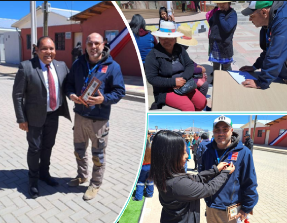 Director Regional de CAJTA de Arica y Parinacota asiste a celebración Independencia de Chile en la localidad de Visviri