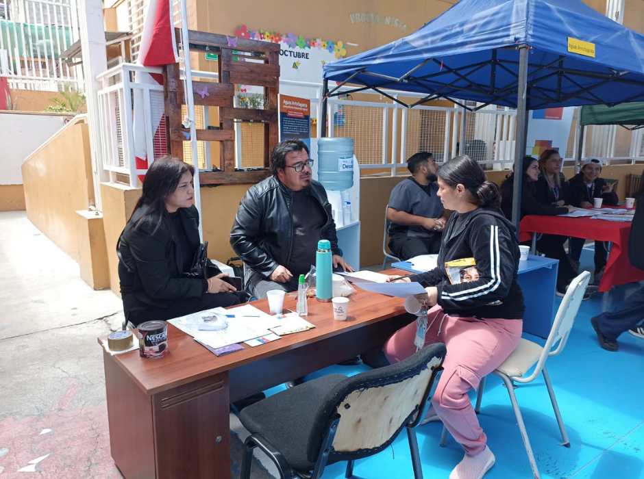 Consultorio Jurídico Antofagasta Norte participa en Plaza Ciudadana de Escuela de Párvulos G-113