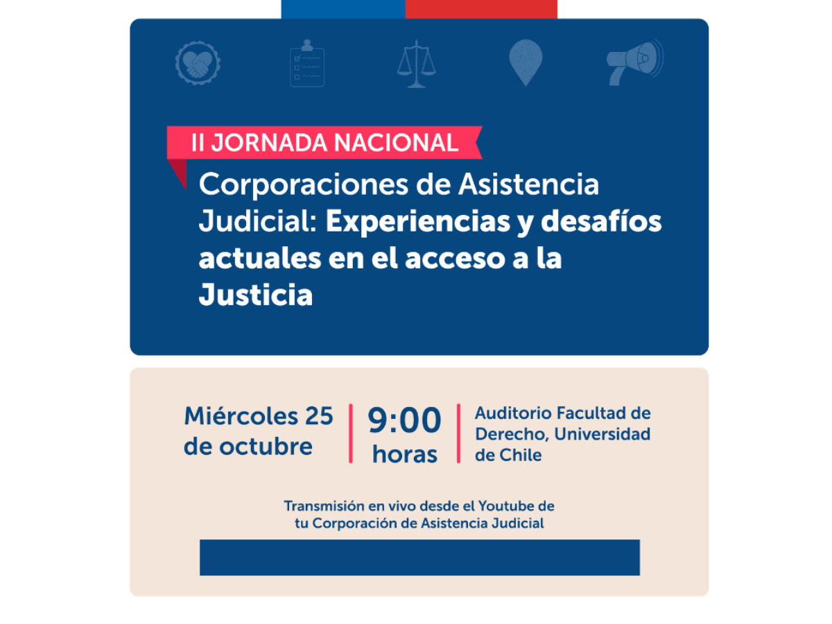 II Jornada Nacional de las CAJ:  "Experiencias y desafíos actuales en el acceso a la Justicia"