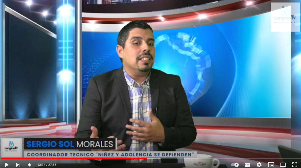 Abogado Coordinador de Tarapacá de "La Niñez y Adolescencia se Defienden", fue entrevistado en El LonginoTV