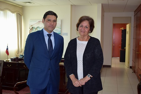 Regional de la CAJ Antofagasta Visita a la nueva Presidenta de Corte de Apelaciones de Antofagasta