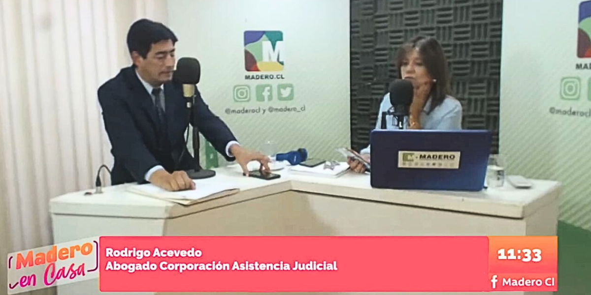 Abogado Jefe de Consultorio Jurídico Antofagasta Norte en Radio Madero