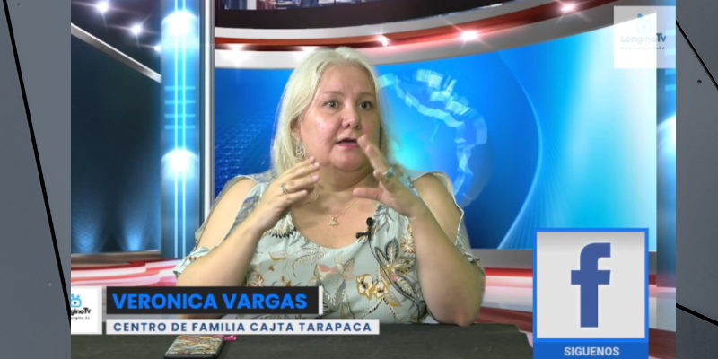 Abogada del Centro de Familia de Iquique fue entrevistada en Longino TV