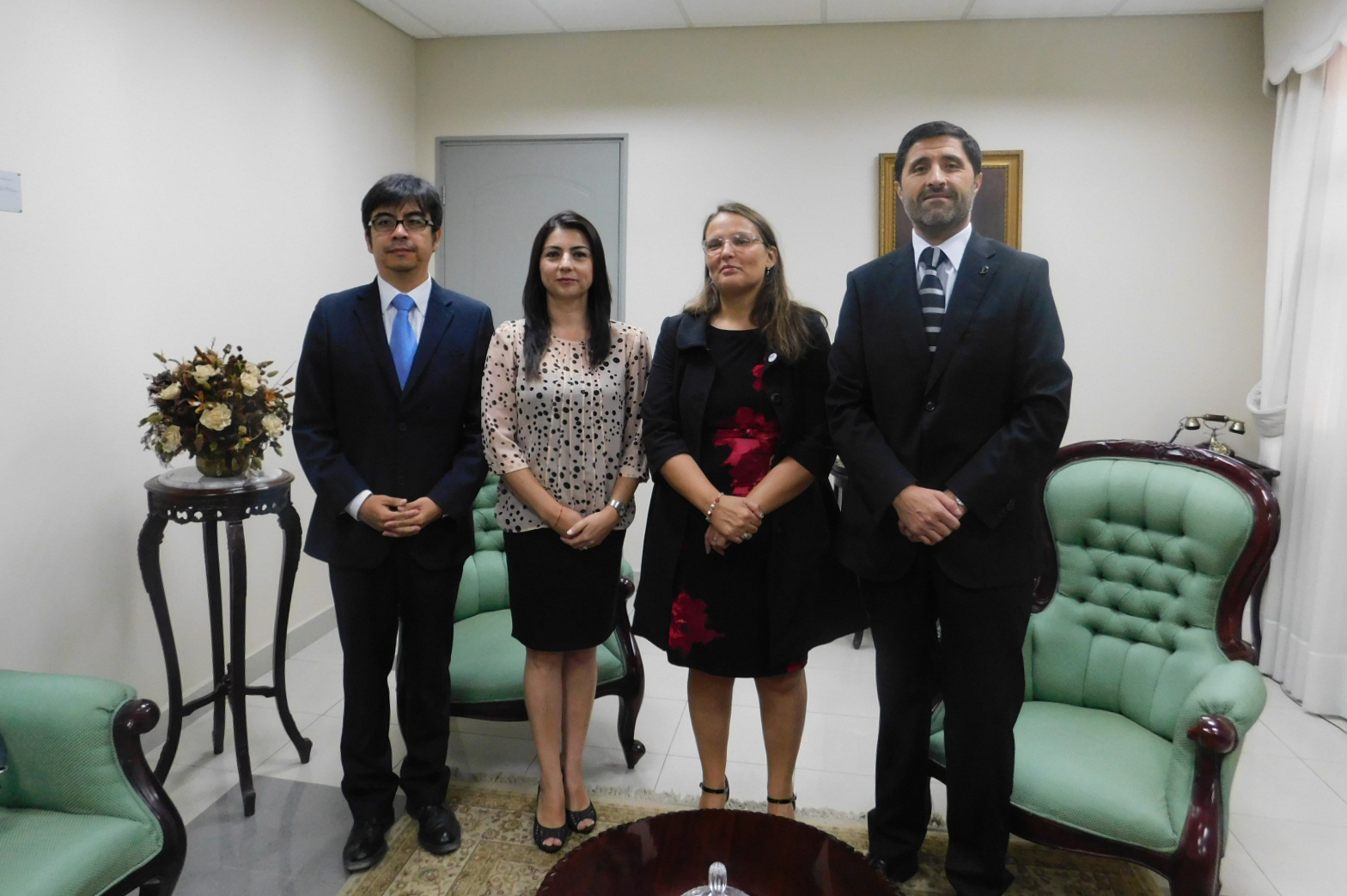 Realizan visita protocolar al Presidente de la Corte de Apelaciones de Iquique