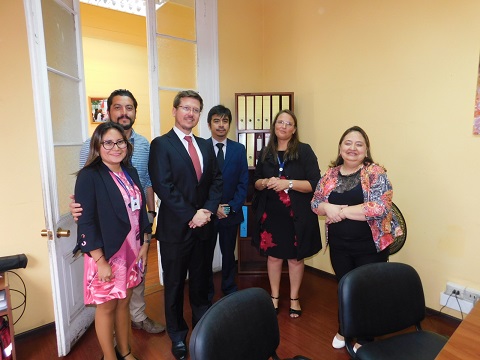 Nuevo Seremi de Justicia y Derechos Humanos de la Región de Tarapacá, Fernando Canales Hertrampf visita la CAJTA