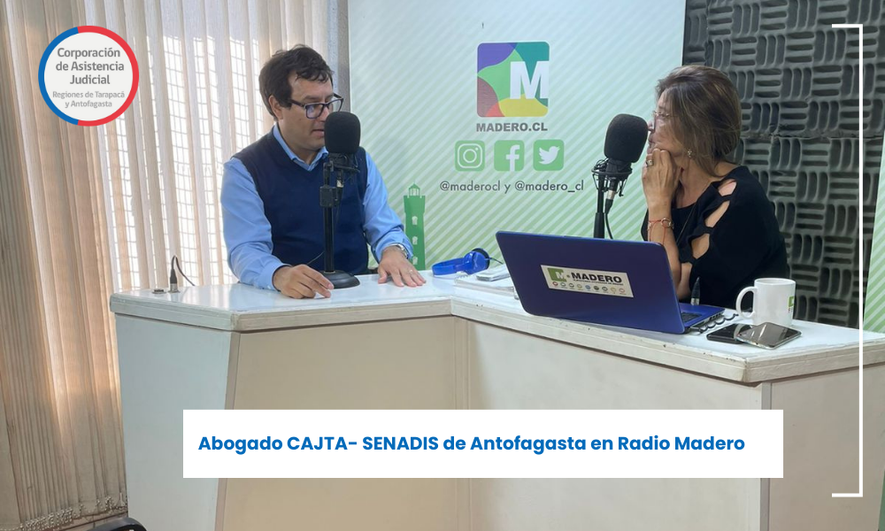 Abogado del Convenio CAJTA SENADIS en Radio Madero FM