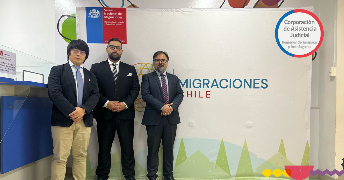 Abogado de Migración de Antofagasta sostiene reunión con el Director Regional del Servicio Nacional de Migraciones