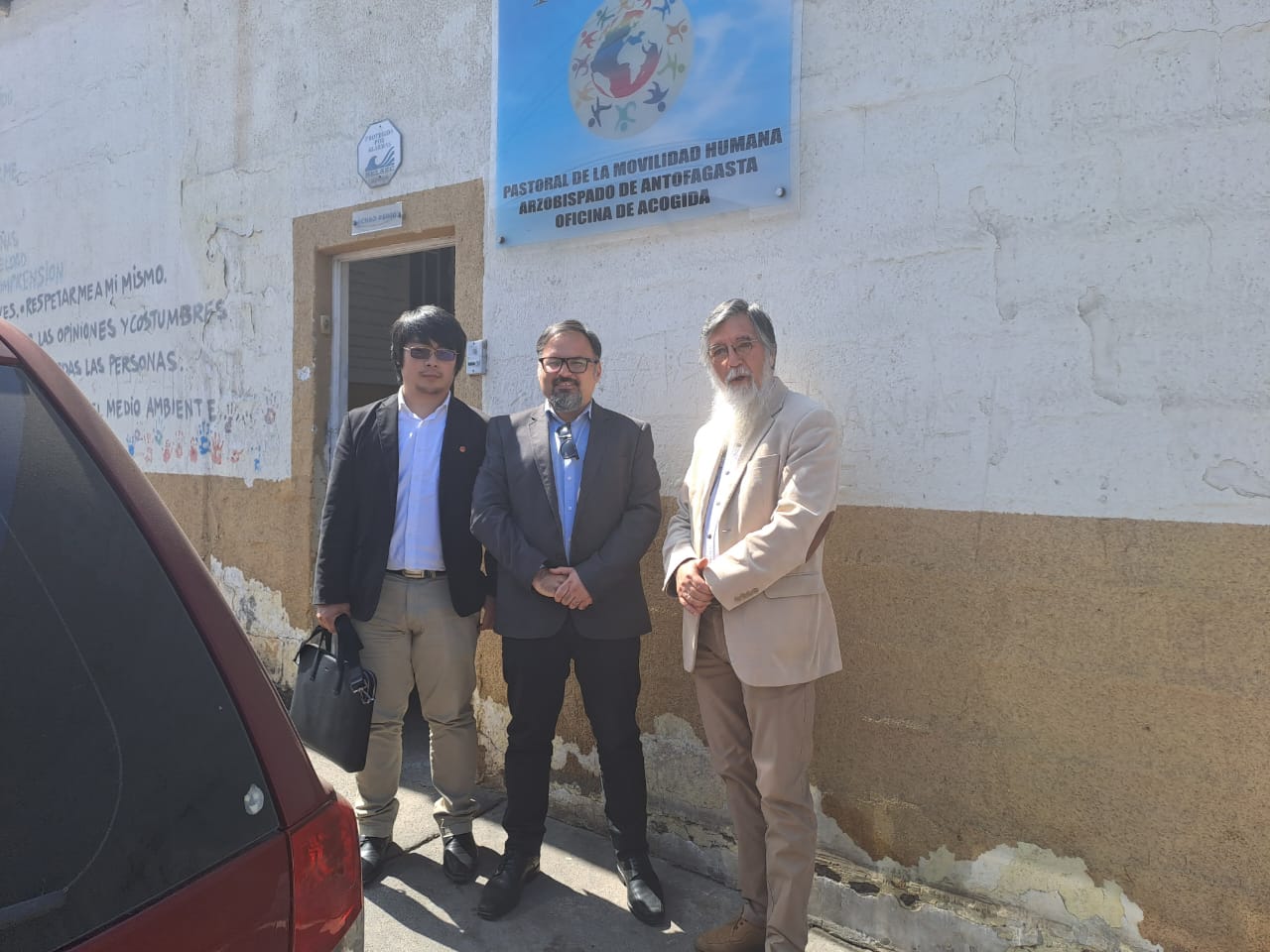 Abogado de Migración de Antofagasta se reúne con coordinador general de la Pastoral de Movilidad Humana del Arzobispado