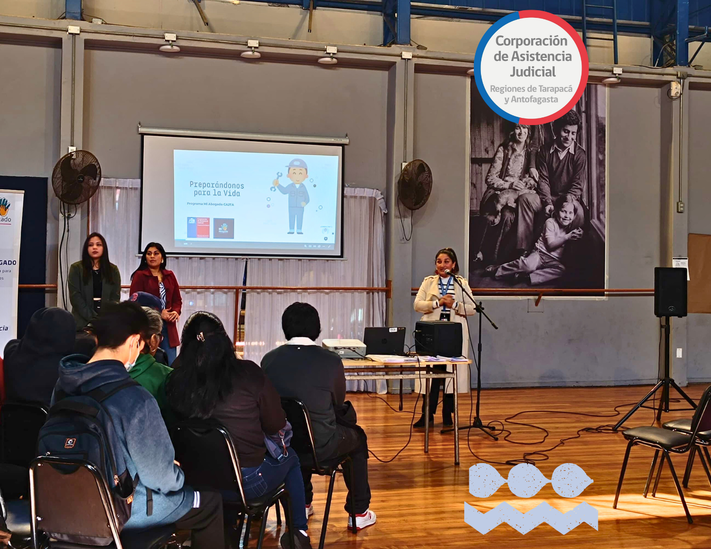 Programa Mi abogado de Antofagasta realizó exposición a alumno/as del Centro de Educación Integral de Jóvenes y Adultos