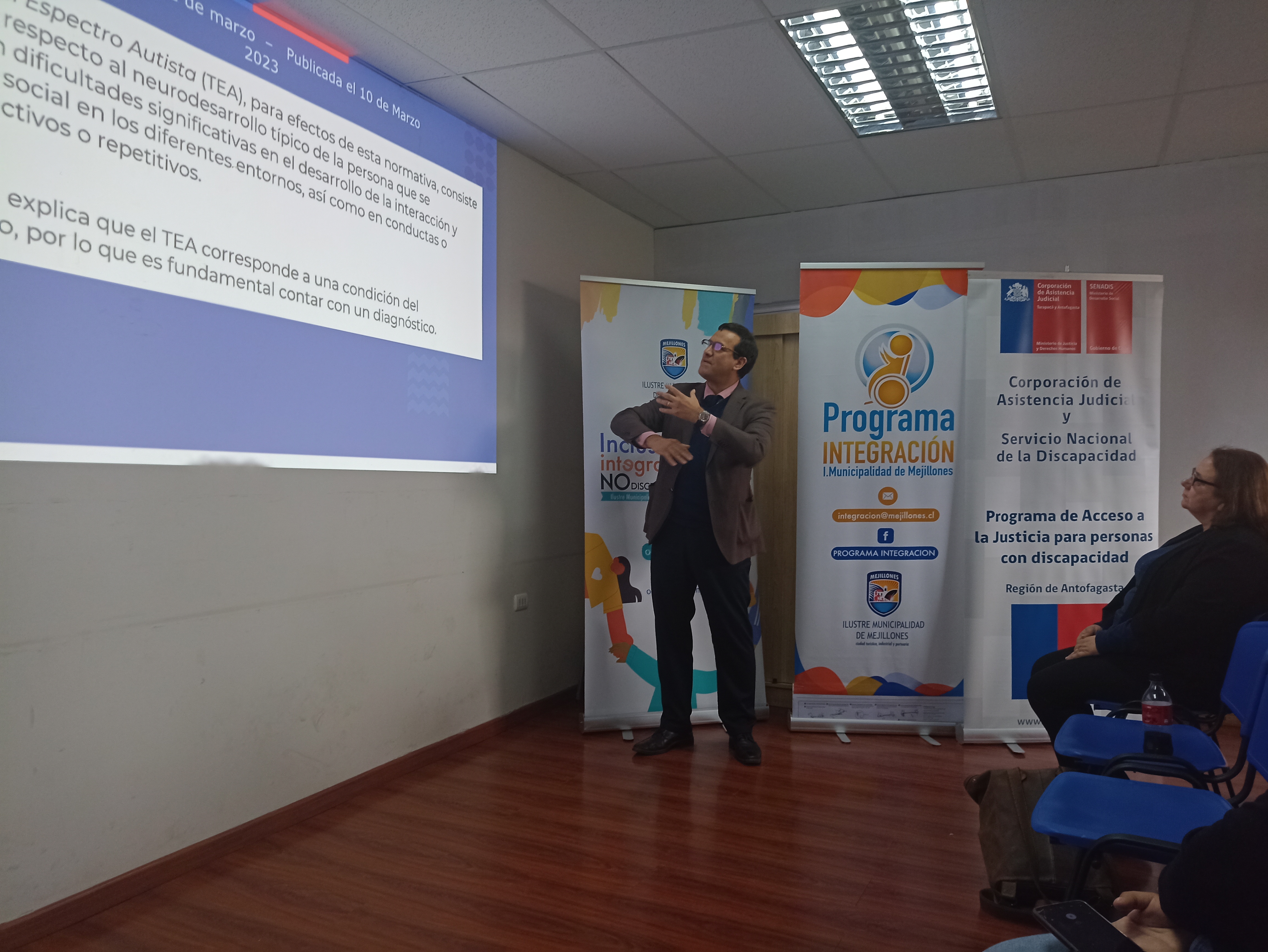 En Mejillones se realiza capacitación sobre sobre la “Ley de Autismo”