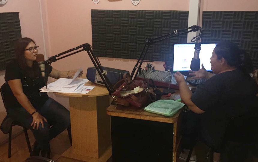 Difunden campaña "Protegiendo los Derechos en tu Comuna" en Radio Actual de Tocopilla