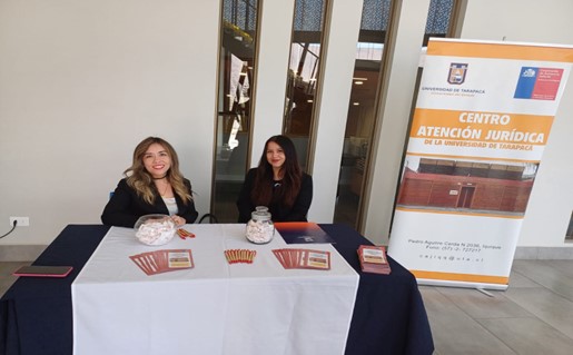 Participación del Centro Jurídico UTA en Feria de Salud Universitaria